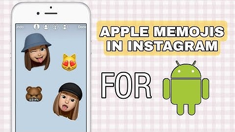 how to get apple memojis in instagram for android | it