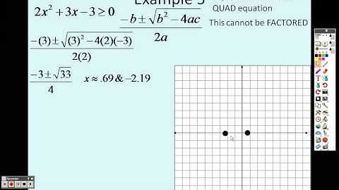 Algebra 2 5 7 Lesson Part 2 Graphing and Solving Quadratic Inequalities
