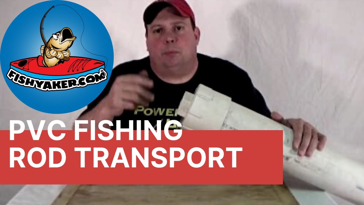 PVC Fishing Rod Rack and Trailer Transport Tube: Episode 123 