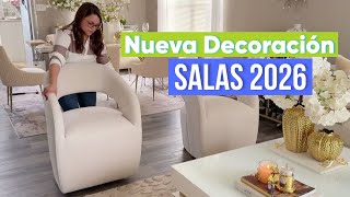 Nueva actualización para la sala principal - nuevas ideas para decorar tu sala 2026. 