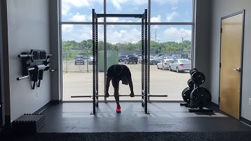 Matthew Ibrahim | Barbell Overcoming Isometric 1-Leg RDL