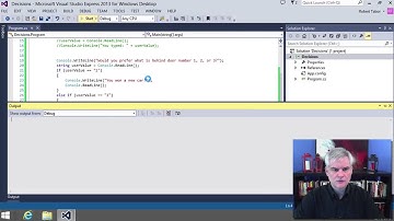 C# 07: Branching with the if Decision Statement in C# and the Condition in C#