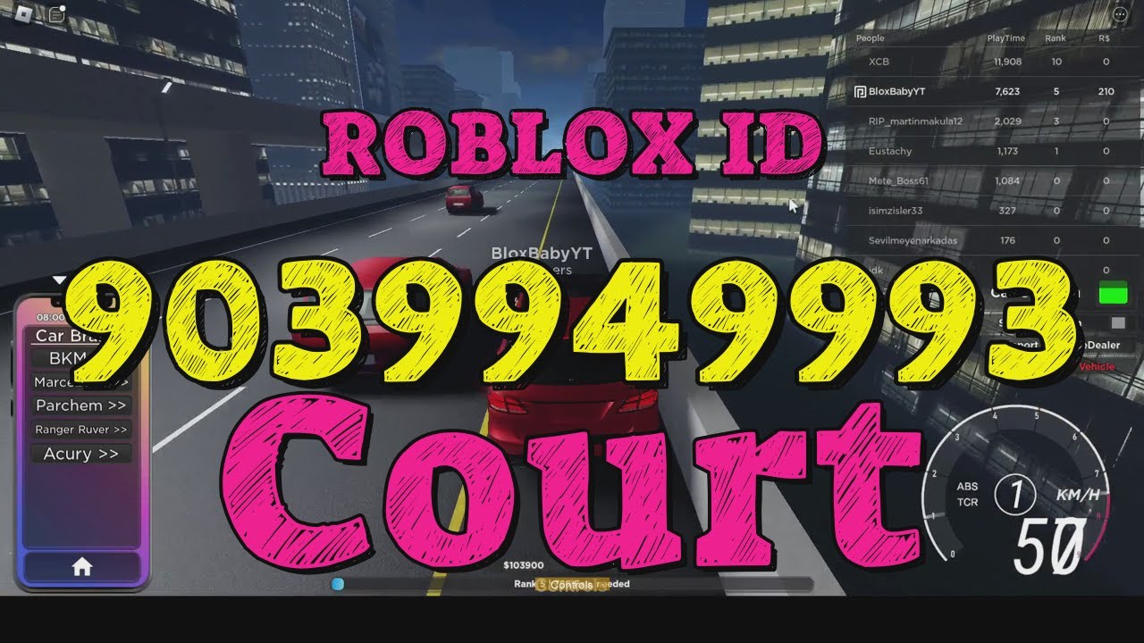COURT Roblox Song Codes YouTube Maxresdefault
