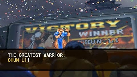 Capcom vs Snk - Chun Li play