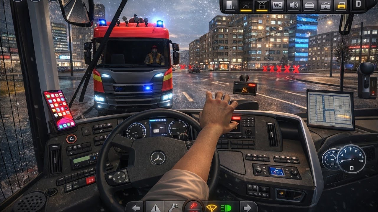 Bus Simulator Ultimate 🚍 Mercedes-Benz LIVE 🔴 4K Ultra Realistic Graphics!
