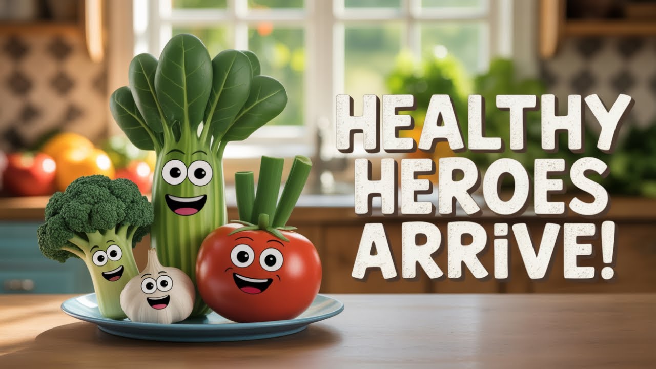 Vegetable Adventure The Vegetable Adventure 🥕🦸 | A Fun Story for Kids About Healthy Eating ...