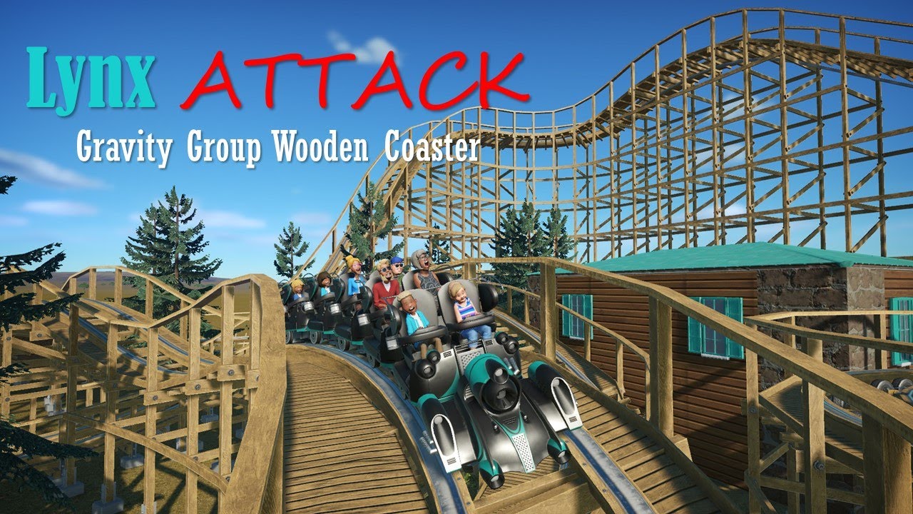 lynx-attack-gravity-group-wooden-coaster-planet-coaster-youtube