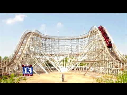 This Classic Wooden Roller Coaster is Manually Operated! Linnanmaki Finland  Vuoristorata Onride POV 