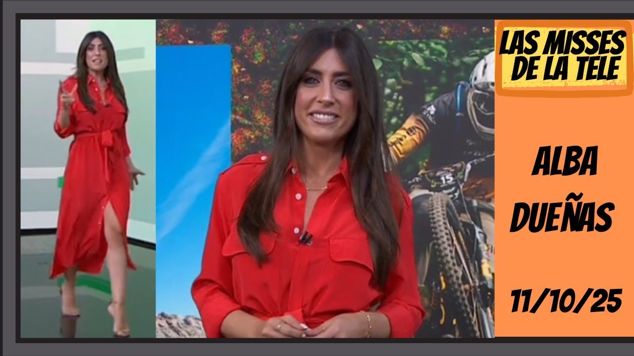 ALBA DUEÑAS 11/10/25 PRESENTADORA ANTENA 3 DEPORTES 