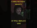 Will AI Steal Cyber Security Jobs? 🤖 The Truth in Tamil!