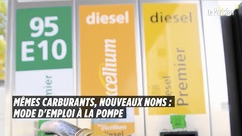 Mêmes carburants, nouveaux noms : mode d’emploi à la pompe
