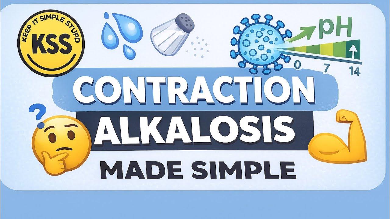 Contraction Alkalosis made SIMPLE Acid/Base(ics) YouTube