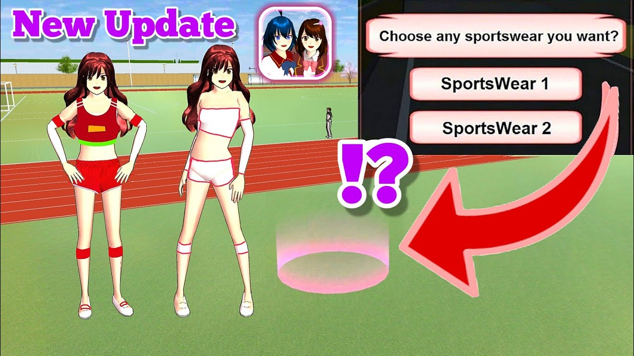 اضافه ملابس رياضيه جديده في تحديث ساكورا سكول Adding New Sportswear in NEW UPDATE Sakura School