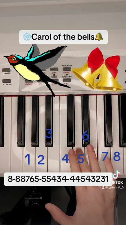 Carol of the 🔔 on piano