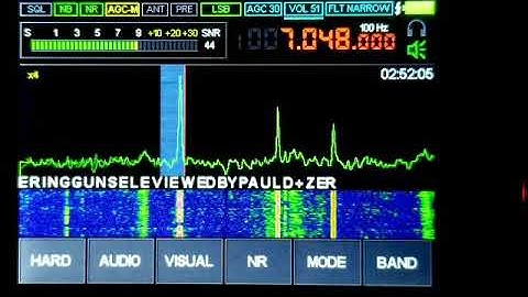 W1AW CW ON MALACHITE DSP SDR RECEIVER 4-7-2021