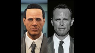 Cooper Howard (Pre-War) from the Fallout TV Show recreated in Fallout 4