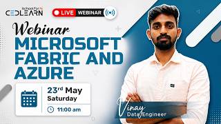 LIVE Webinar | Microsoft Fabric & Azure for Beginners | CEDLEARN