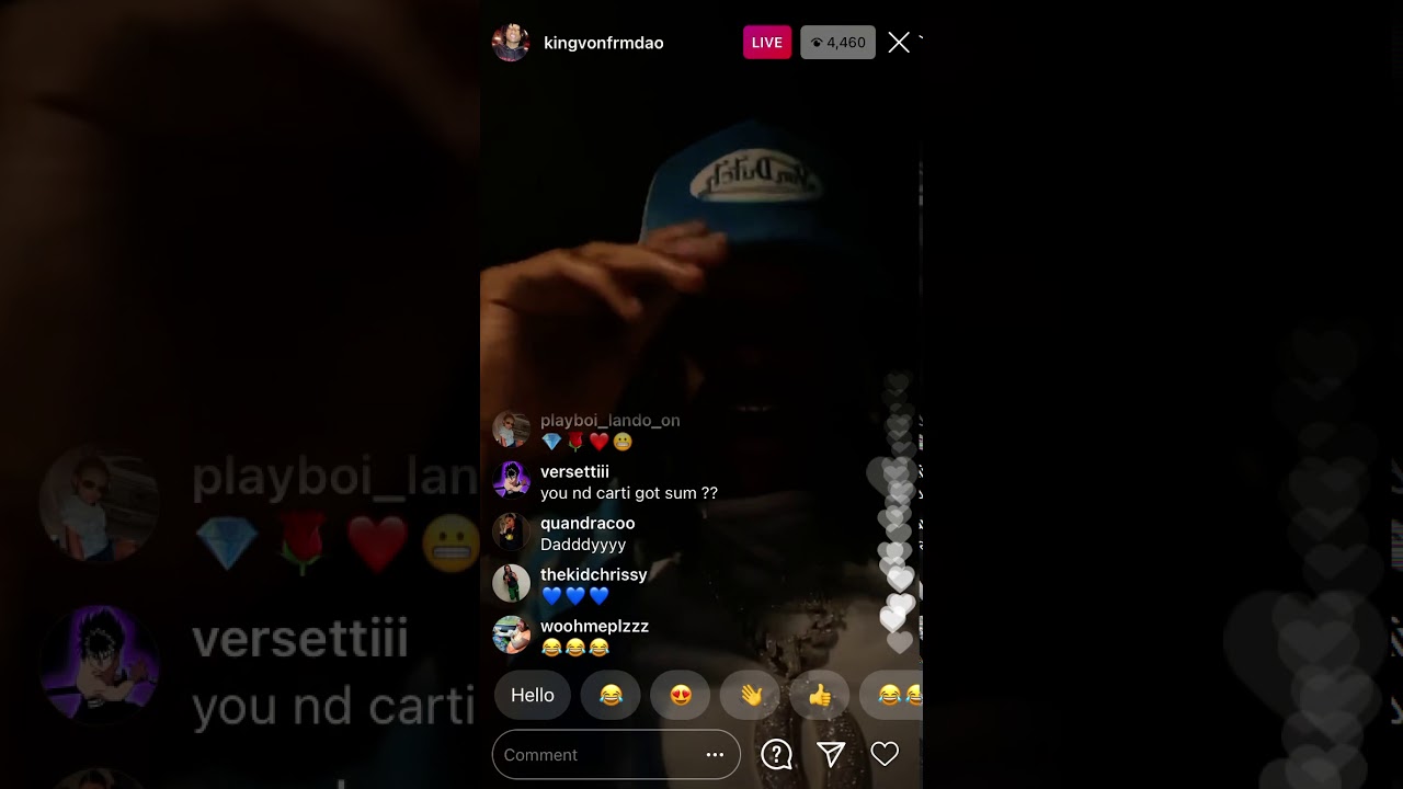 King vons last live shots fired🤧#kingvon#longlivevroy😈