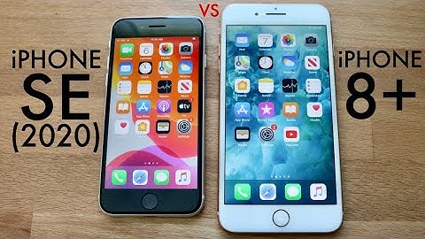 iPhone SE (2020) Vs iPhone 8 Plus SPEED TEST!