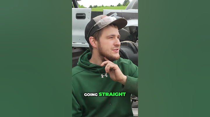 DNR Officer Almost Crashed While Staring at My Truck!