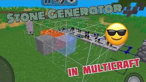 How to make a Stone Generator | MultiCraft