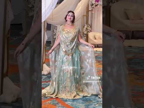 ملحفة شاوي Caftan World Youtube Algerie الجزائر Share Caftan Dz Caftan Algérien Caftan2023 