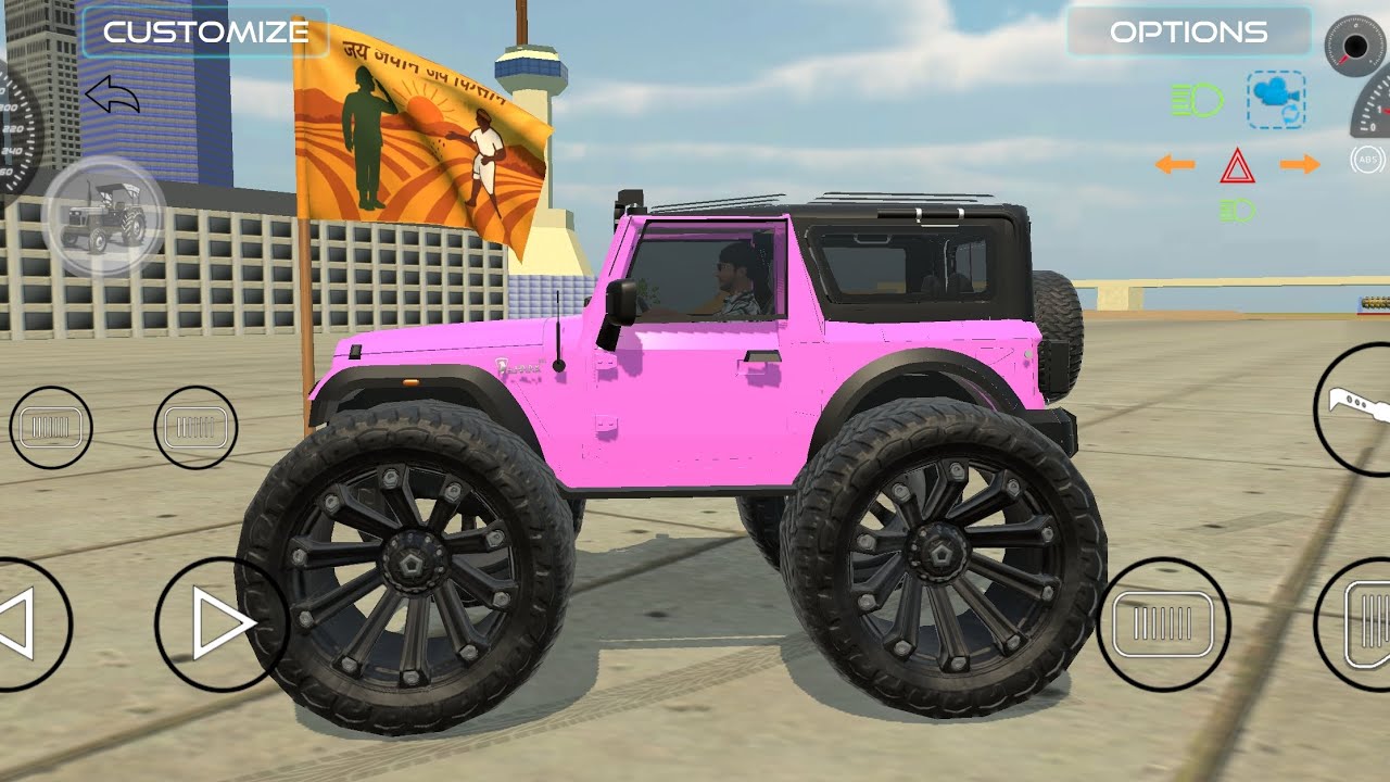 Thar wala game (Mahindra Thar modification 😈) Thar car game/ Thar car 