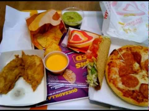 kfc taco bell pizza