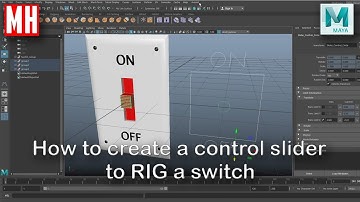How to create a Control Slider rig in Maya 2018