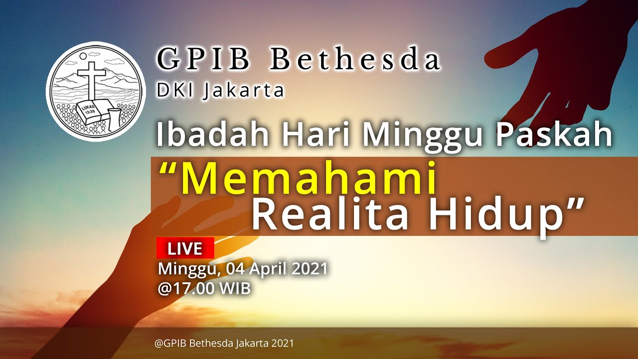 Ibadah Hari Minggu Paskah (04 April 2021) - Sore