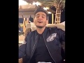 محمد عساف يغني مكانك خالي ويلعب مع الشباب