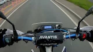 Максимальная скорость Avantis a2 motard 172fmm , покатушка по КАДу