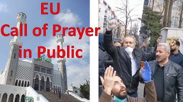 Call of Prayer (Athan) in EU Publicly #coronavirus | Mohammad AlNaqwi