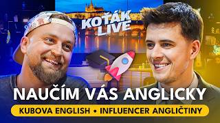 Kubova English: Nejméně korektní učitel angličtiny? | KOŤÁK LIVE