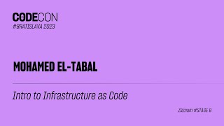 Intro to Infrastructure as Code - Mohamed El Tabal - CODECON 2023