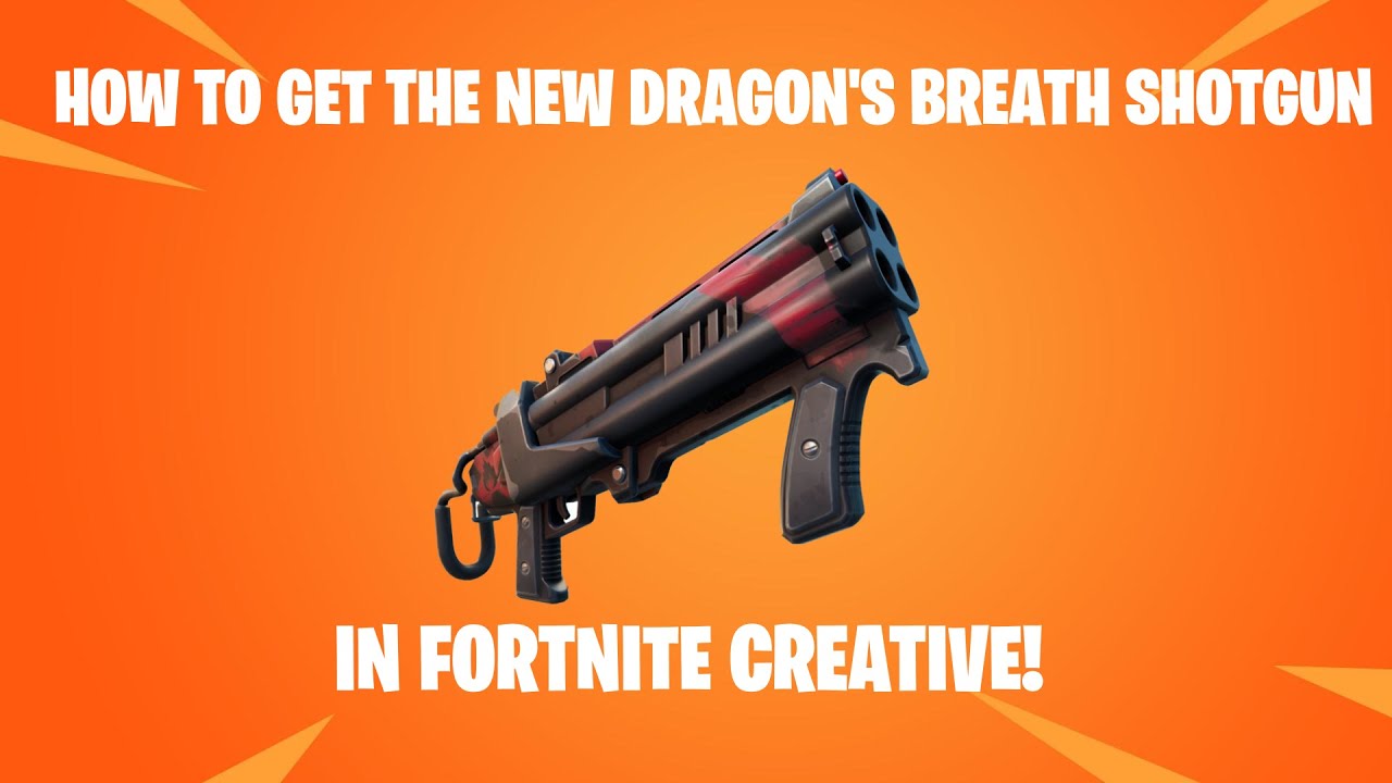 How To Get The New Dragon S Breath Shotgun In Fortnite Creative Youtube