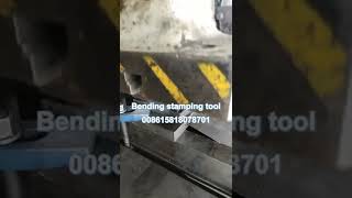 Progressive bending die for hinge door hinge curling mold for hinge