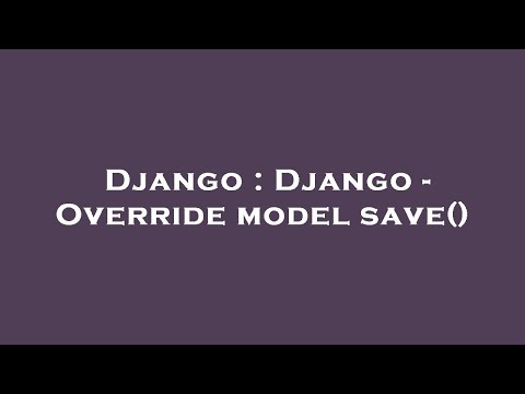 Django : Django