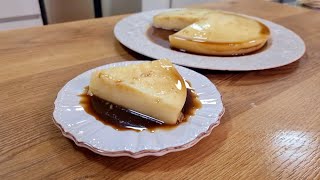 Flan de Vainilla sin Horno sin Huevos sin Gelatina - cremoso - Silvana Cocina