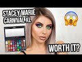 THE BEST PALETTE EVER!? STACEY MARIE CARNIVAL XL PALETTE REVIEW! DRAMATIC EYE MAKEUP TUTORIAL!