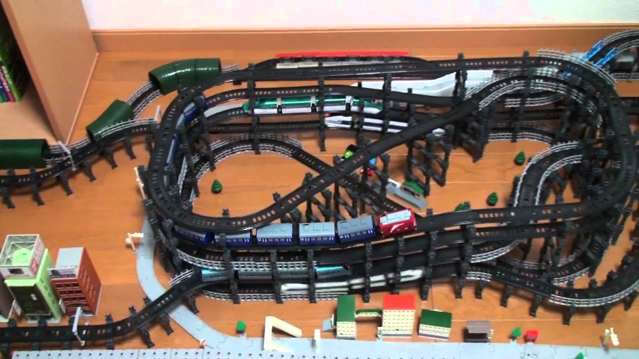 ミニモータートレイン　立体レイアウト