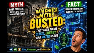 Data Center Myths BUSTED: The Truth About Cloud, Energy, and Water Usage