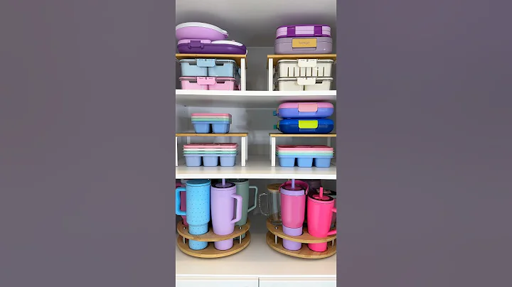 Kitchen Organization ✨ #organization #asmr #restock #satisfying #cleaning #fyp #shorts #aesthetic