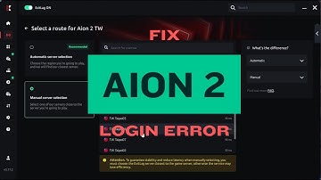 [Guide]How to fix Aion 2 "can