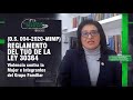 VIOLENCIA CONTRA LA MUJER E INTEGRANTES DEL GRUPO FAMILIAR - Reglamento del TUO - LCD 177