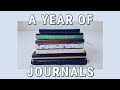 2020 Journal Recap: All My Completed Notebooks | Traveler's Notebook, A6,  B6