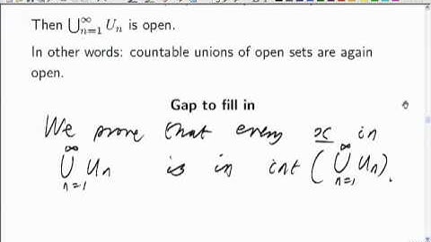 Lecture 7: Math. Analysis - Topology of d-dimensional Euclidian space