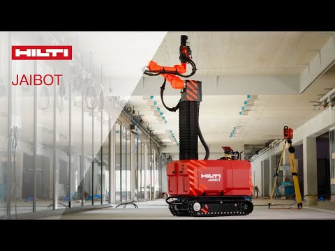 Video: Meet The HILTI JAIBOT Robot With BIM Technology - How Innovation Helps Improve Productivity And Keep People Healthy In A Pandemic