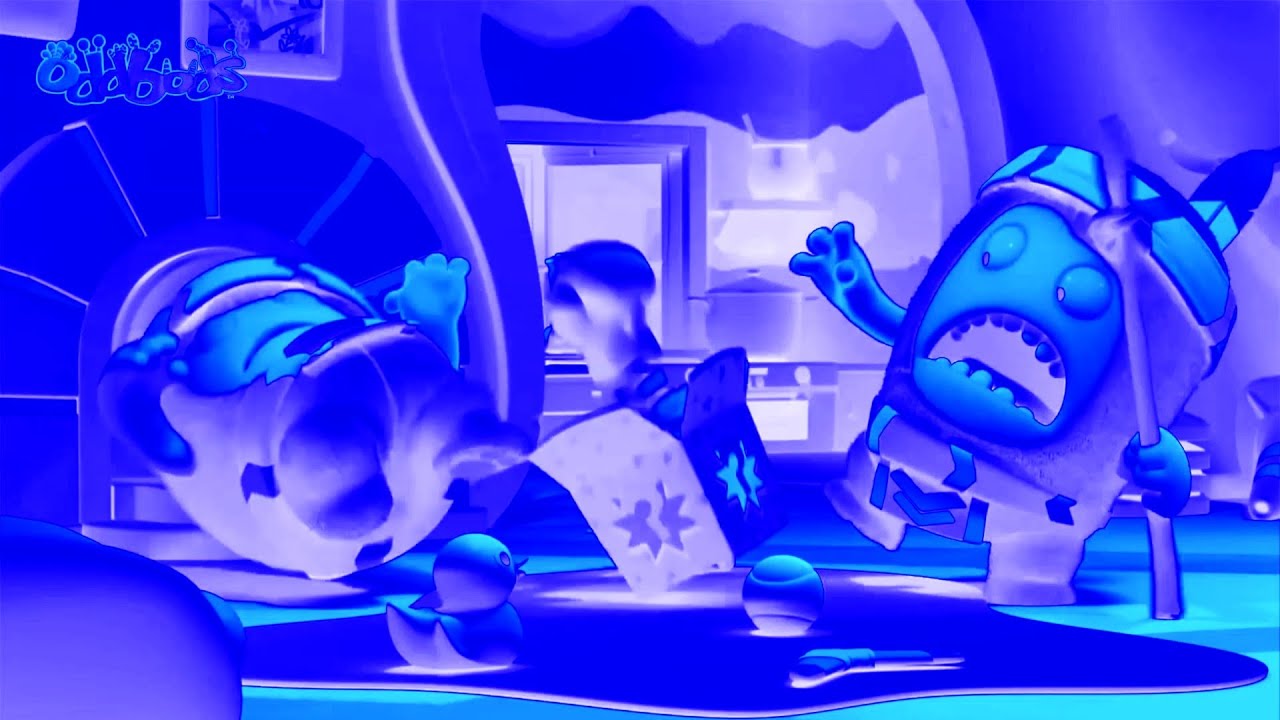 Сюрприз-подарок для коренных жителей островов от Oddbods — при поддержке Gamavision Csupo Effects.