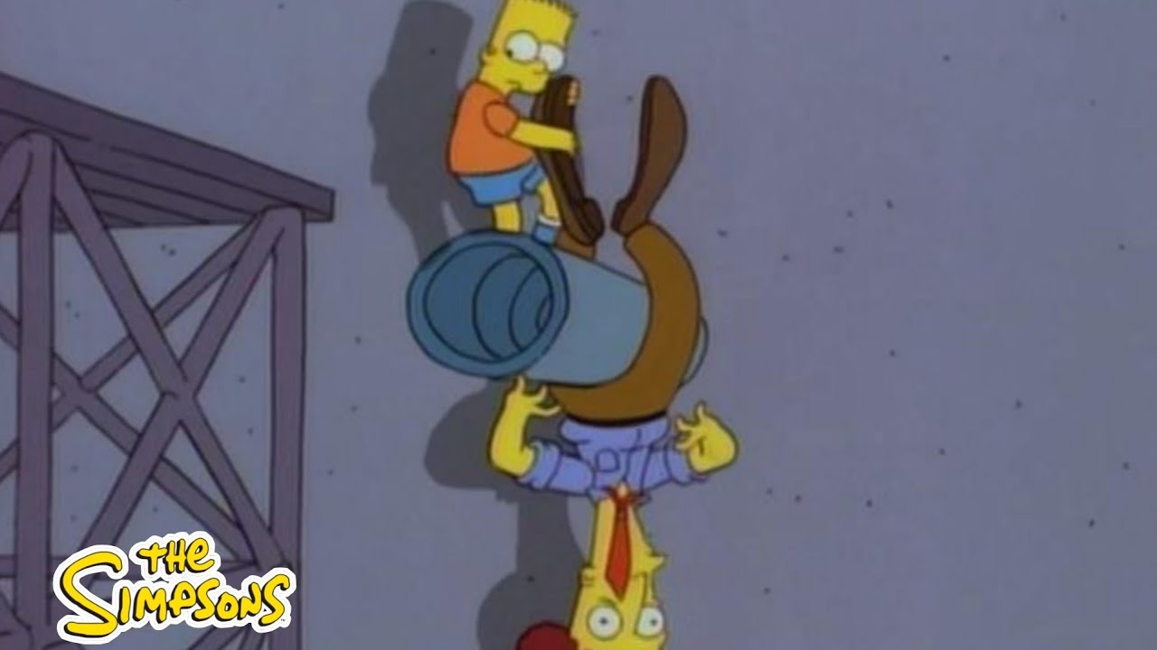 Sideshow Bob Saves Bart | The Simpsons 